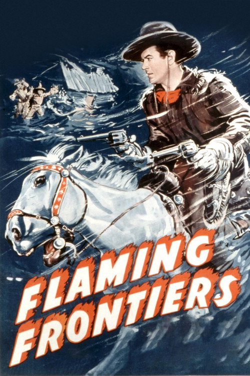 Cartel de Flaming Frontiers