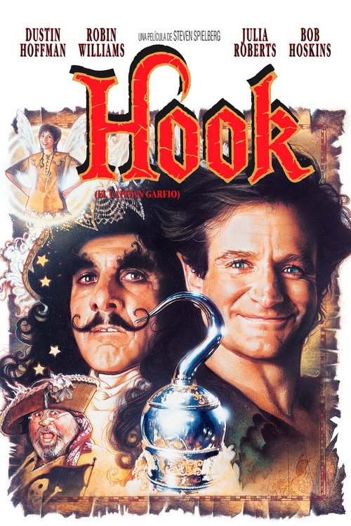 Cartel de Hook (El capitán Garfio)