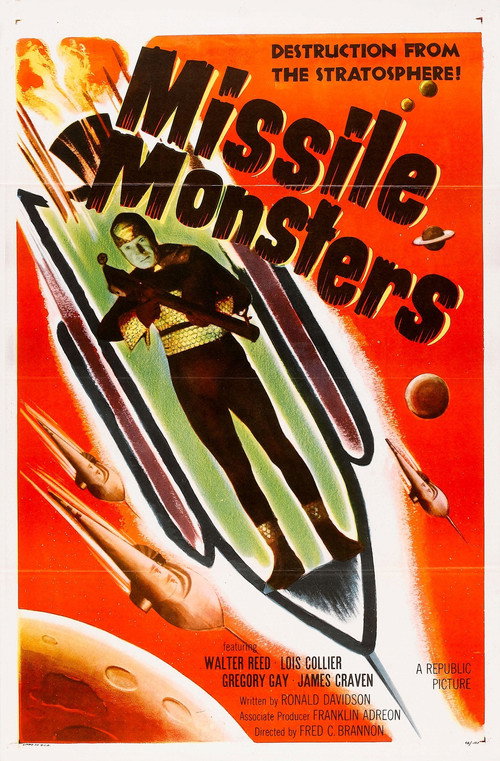 Cartel de Missile Monsters
