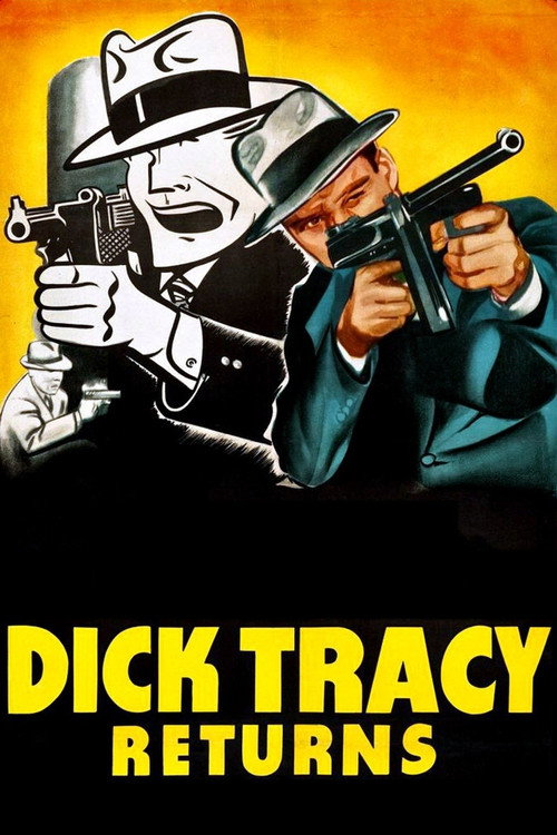 Cartel de Dick Tracy Returns