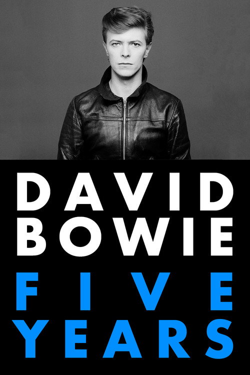 Cartel de David Bowie: Cinco años