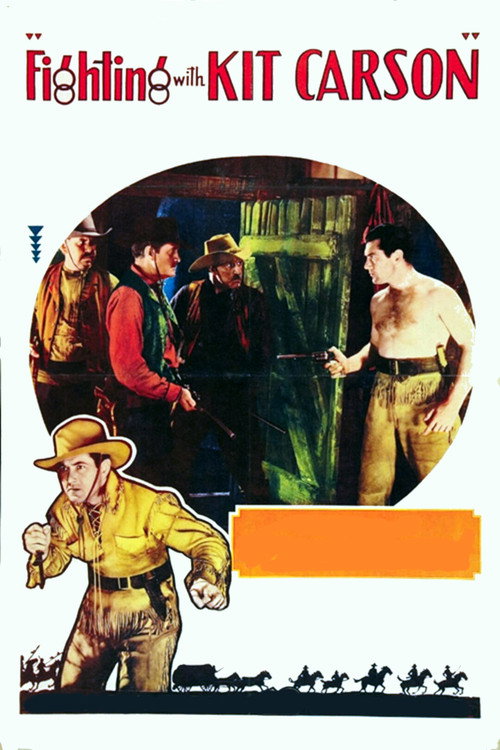 Cartel de Fighting With Kit Carson