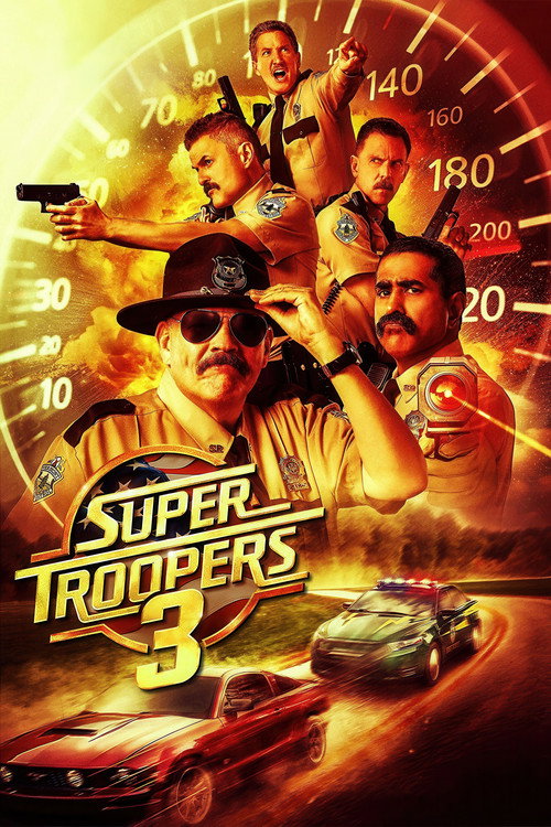 Cartel de Super Troopers 3