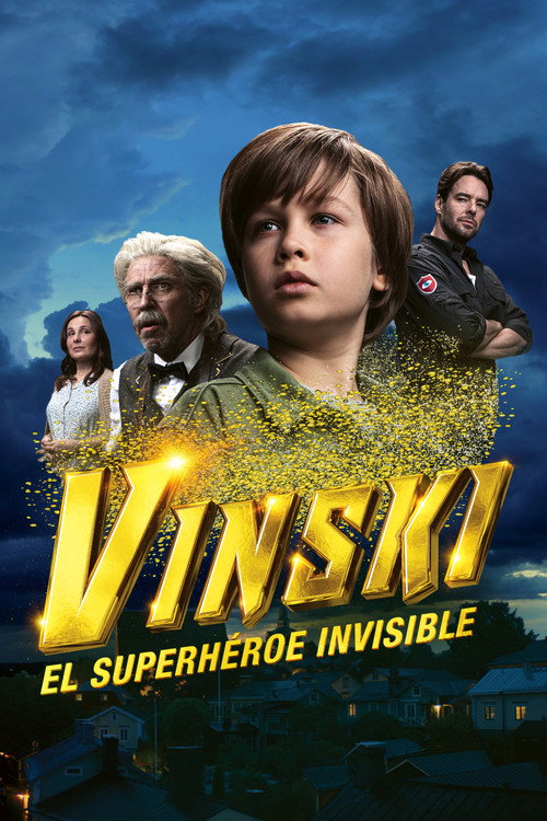 Cartel de Vinski, el superhéroe invisible