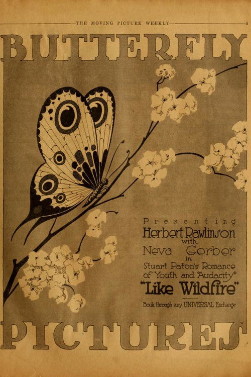 Cartel de Like Wildfire