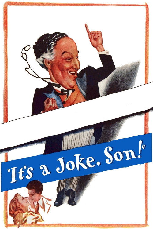 Cartel de It's a Joke, Son!