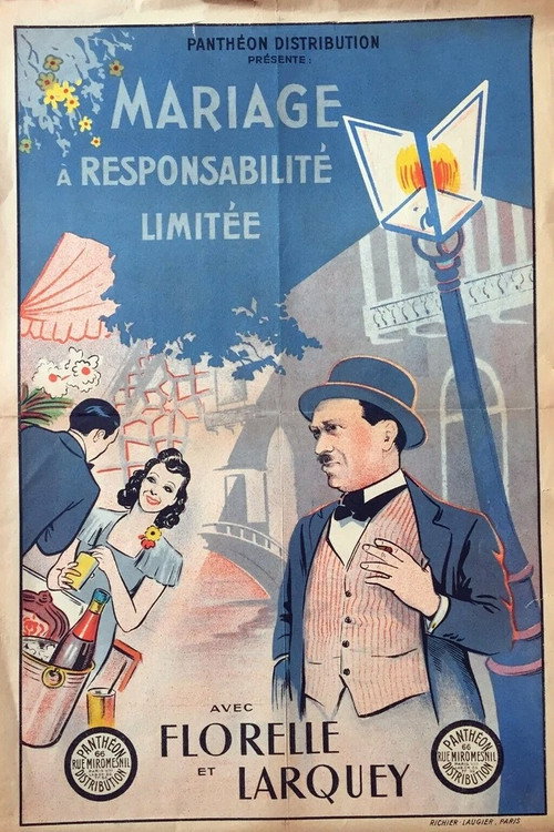 Cartel de Mariage à responsabilité limitée
