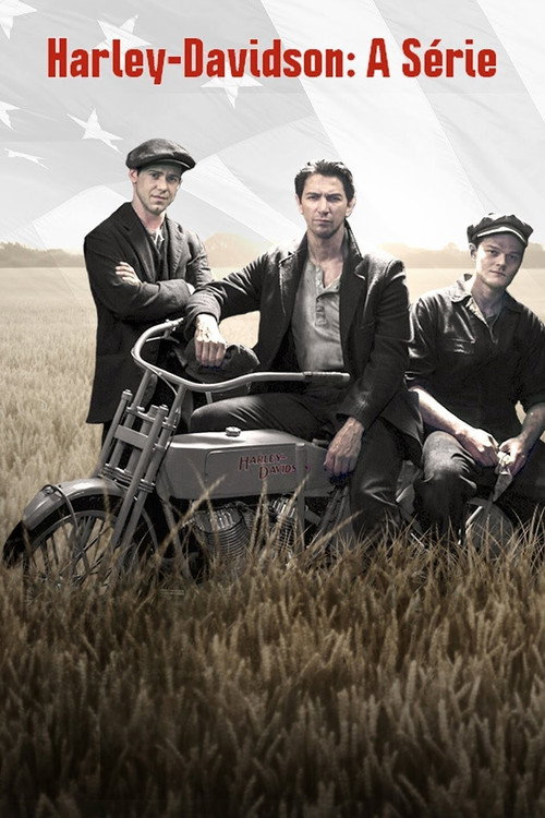 Cartel de Harley and the Davidsons