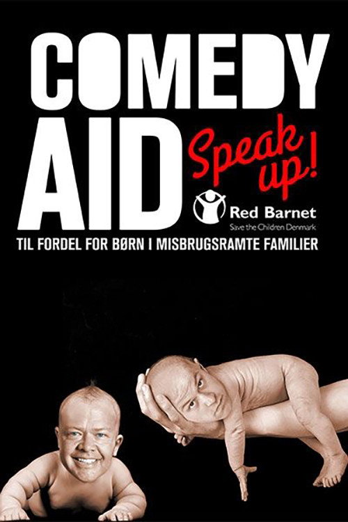 Cartel de Comedy Aid 2013
