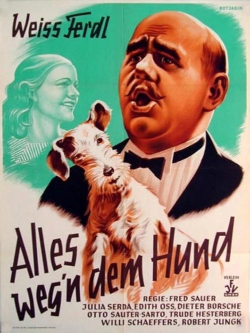 Cartel de Alles weg’n dem Hund