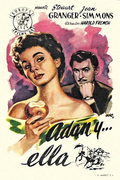 Cartel de Adán y ella