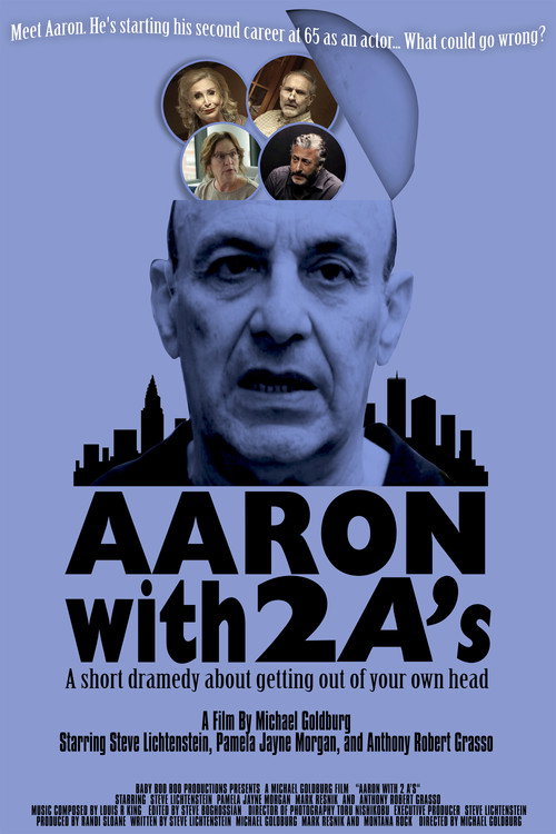 Cartel de Aaron with 2 A's