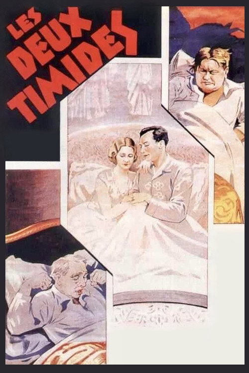 Cartel de Les deux timides