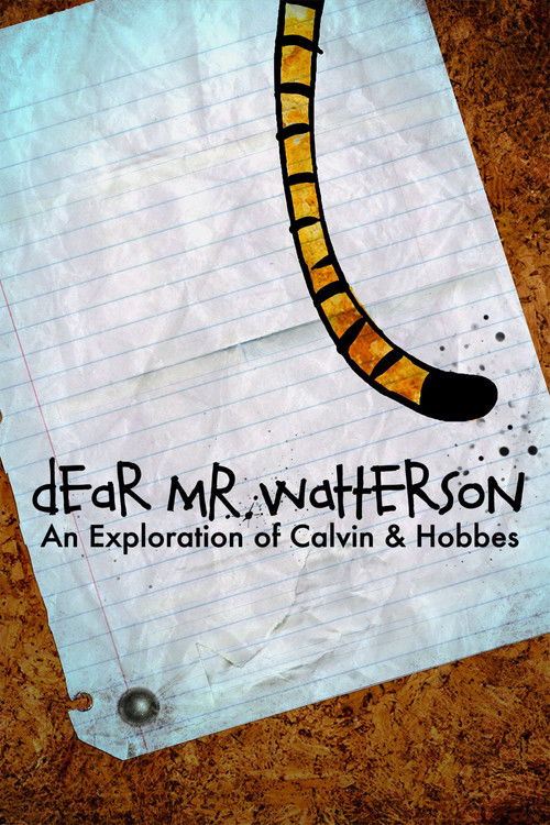 Cartel de Dear Mr. Watterson