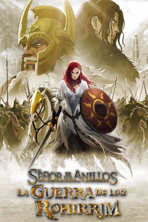 Cartel de El señor de los anillos: La guerra de los Rohirrim