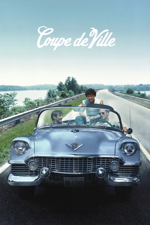 Cartel de Cadillac azul