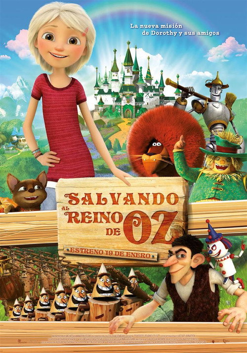 Cartel de Salvando al Reino de Oz