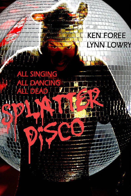 Cartel de Splatter Disco