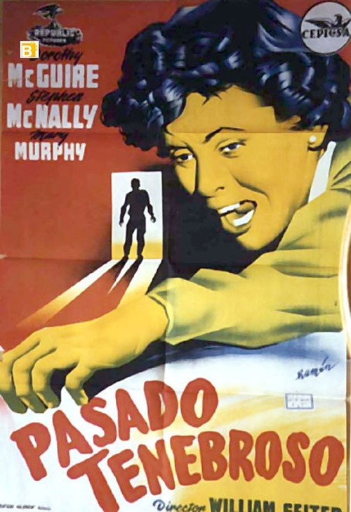 Cartel de Pasado tenebroso