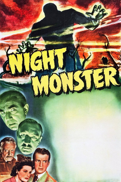 Cartel de Night Monster