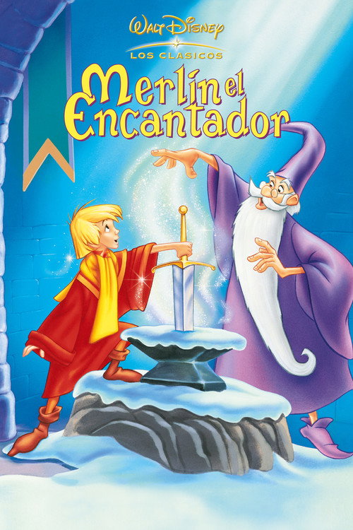 Cartel de Merlín el encantador