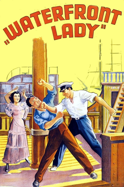 Cartel de Waterfront Lady