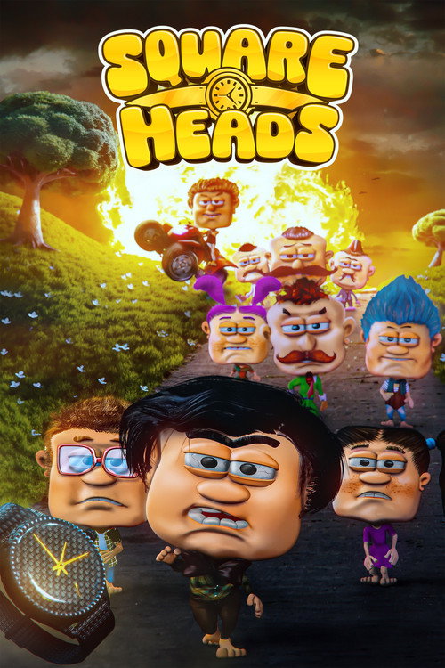 Cartel de Square Heads