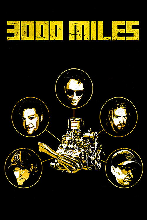 Cartel de 3000 Miles