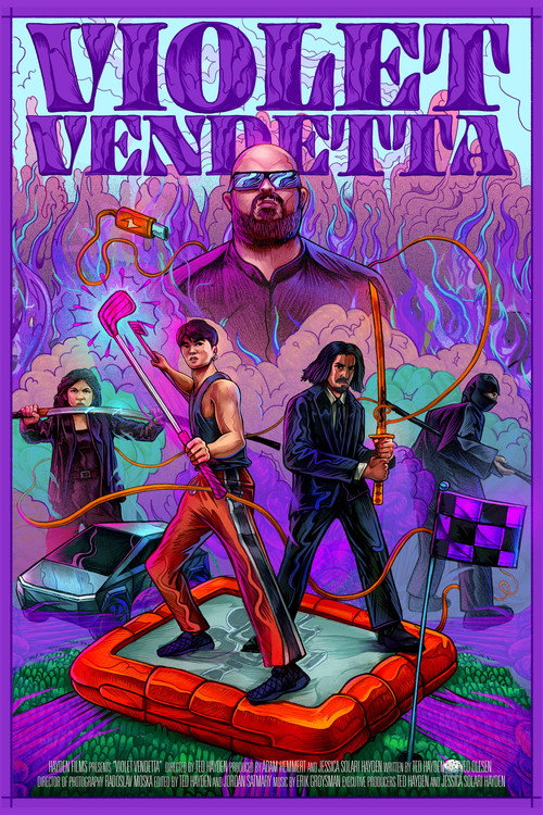 Cartel de Violet Vendetta