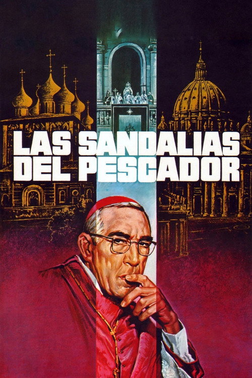 Cartel de Las sandalias del pescador
