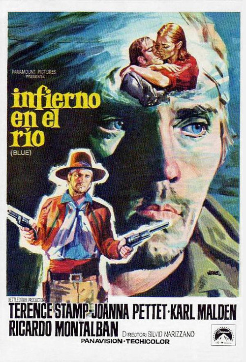 Cartel de Infierno en el rio