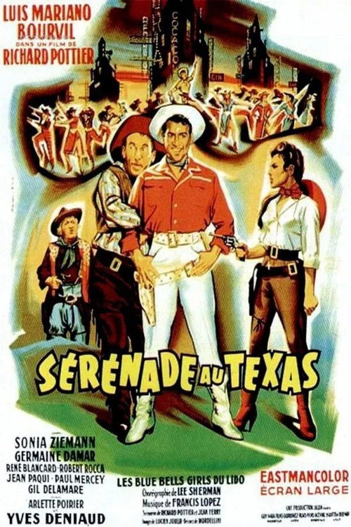 Cartel de Sérénade au Texas