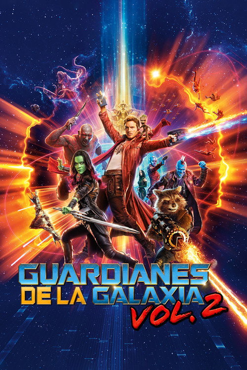 Cartel de Guardianes de la Galaxia II