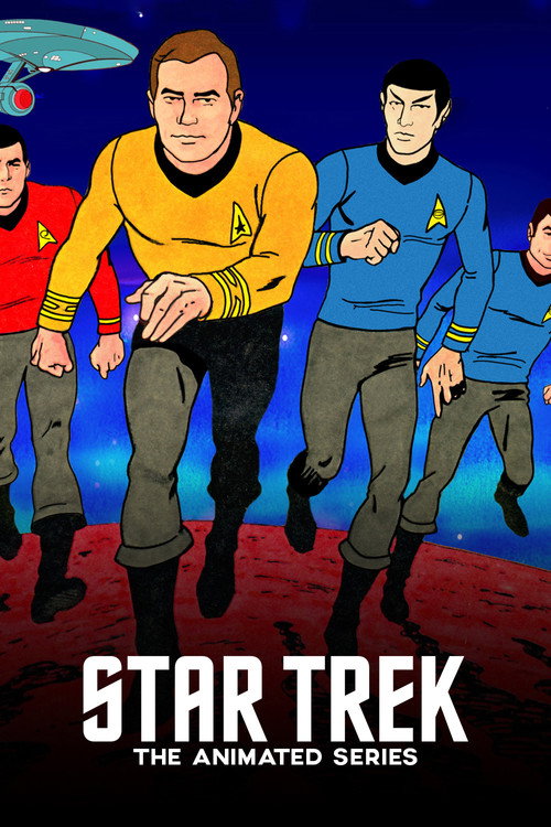 Cartel de Star Trek: La serie animada