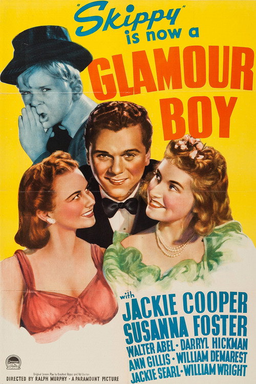 Cartel de Glamour Boy