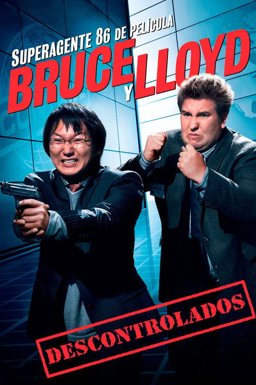 Cartel de Superagente 86: Bruce y Lloyd Descontrolados