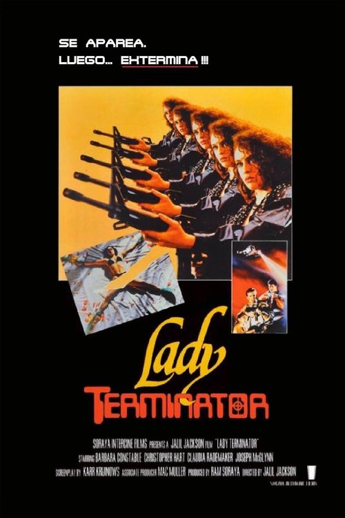 Cartel de Lady Terminator