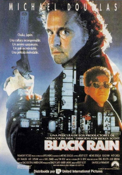 Cartel de Black Rain