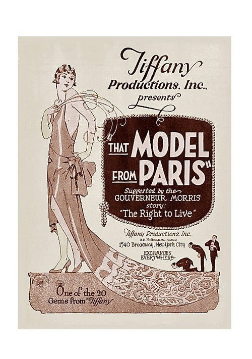 Cartel de That Model from Paris