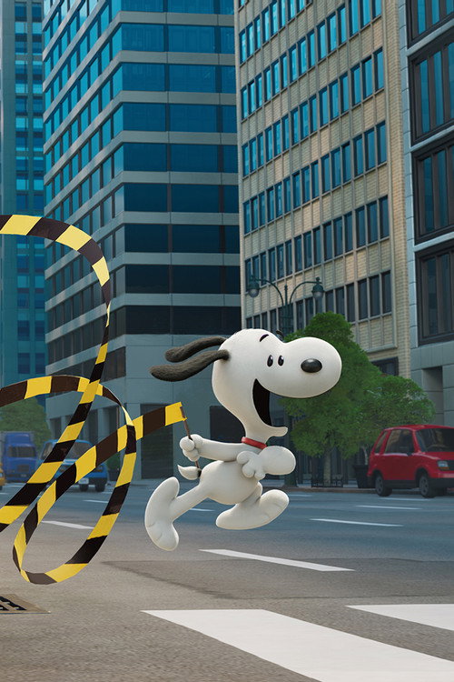 Cartel de Snoopy Unleashed