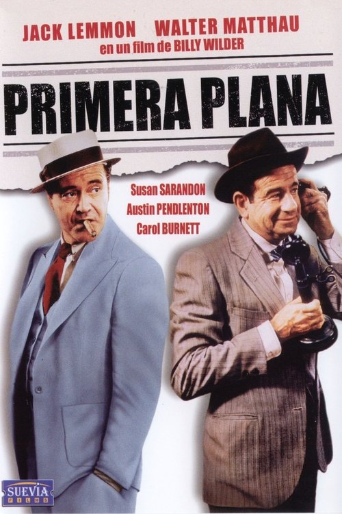 Cartel de Primera plana