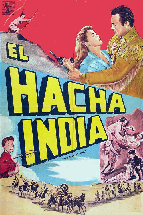 Cartel de The Rawhide Trail
