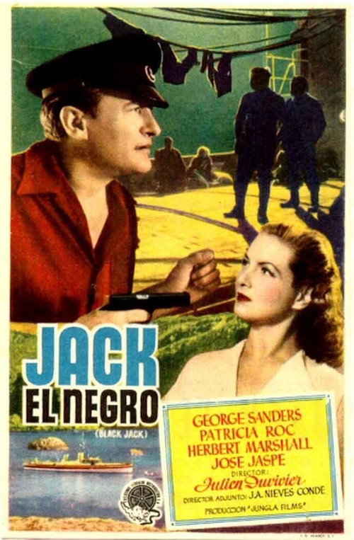 Cartel de Jack, el negro