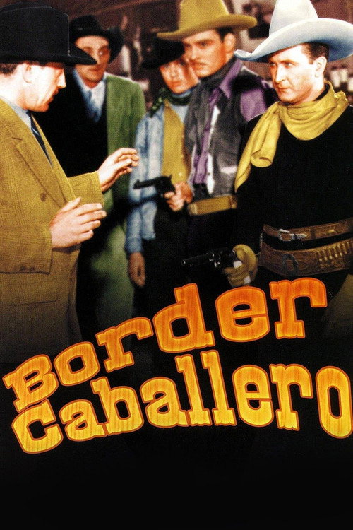 Cartel de Border Caballero