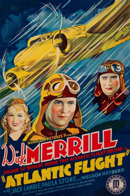 Cartel de Atlantic Flight