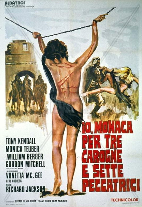 Cartel de La monja y las siete pecadoras