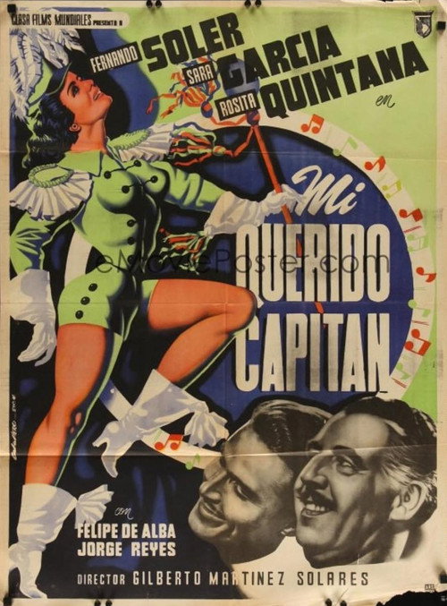 Cartel de Mi querido capitán