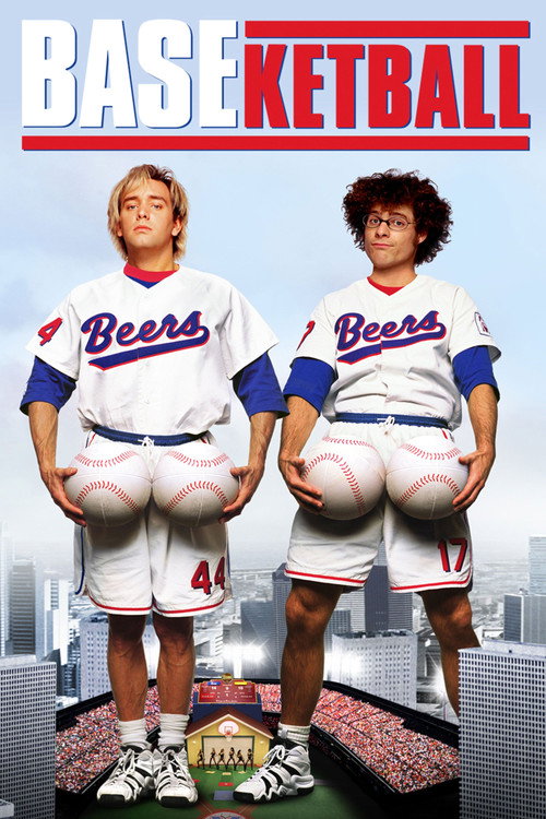 Cartel de BASEketball - Muchas pelotas en juego