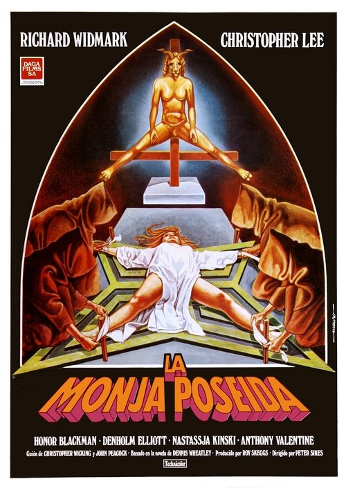 Cartel de La monja poseída