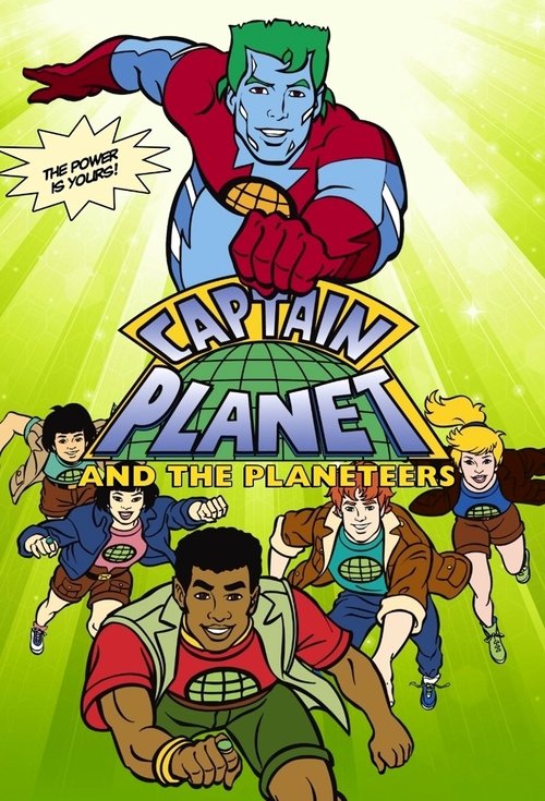 Cartel de El Capitán Planeta y los Planetarios